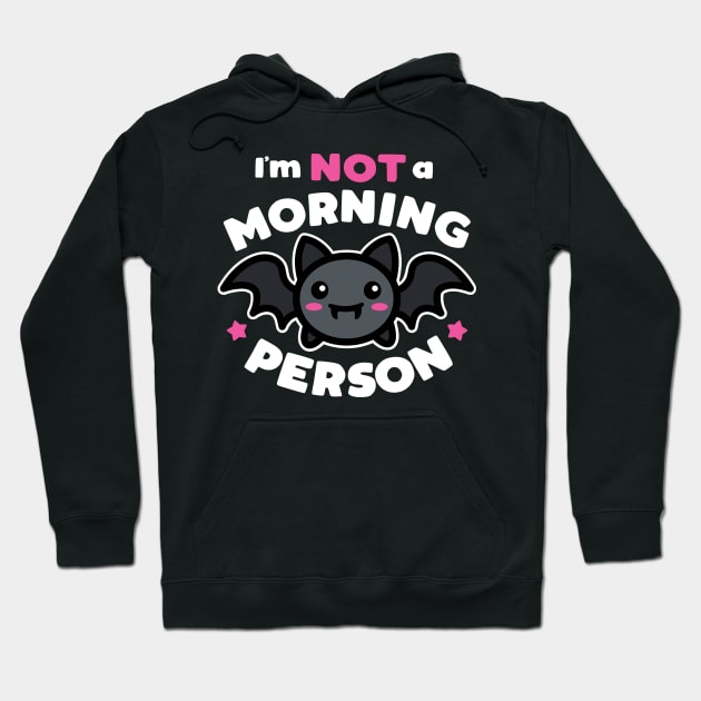 I'm Not A Morning Person Hoodie by DetourShirts